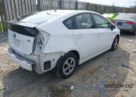 2015 Toyota Prius One from USA, damaged, VIN JTDKN3DU7F1940856
